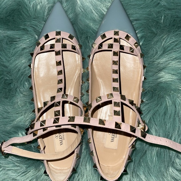 Valentino rock stud flats - Picture 3 of 5